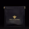 Dea Calypso Elegant Cosmetic Pouch - square-shaped cosmetic pouch made from premium eco-leather