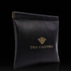 Dea Calypso Elegant Cosmetic Pouch - square-shaped cosmetic pouch made from premium eco-leather
